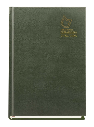 Terminarz Pedagoga A5 2024/2025 T-150V-Z Zielony_82303