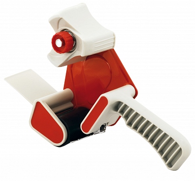 Oklejarka do taśmy pakowej czerwona_26274