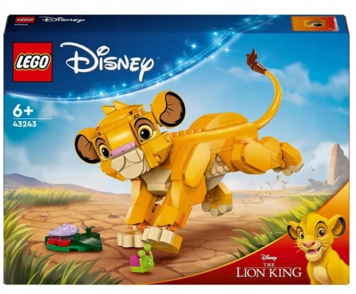 Klocki Lego Disney Król Lew Lwiątko Simba 6+ 43243 _82616