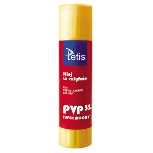 Klej w sztyfcie PVP 35g BG100-D Tetis_53814