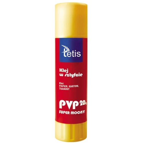Klej w sztyfcie 20g PVP BG100-F Tetis_53809
