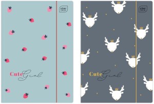 Teczka z gumką A4 Lux UV Girls Interdruk