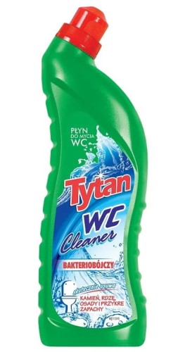 Płyn WC 0.7l 700g Zielony Tytan