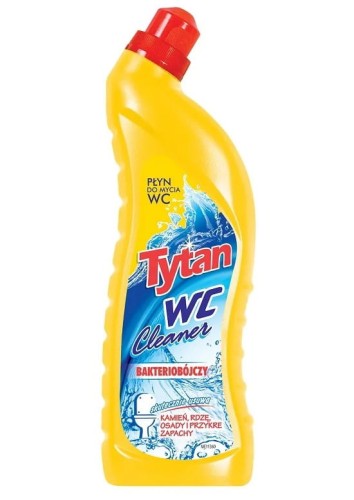 Płyn do mycia WC Tytan żółty 700g