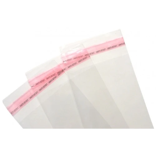 Torebka Foliowa z Klejem 20x30+5 25mi 100szt_28243