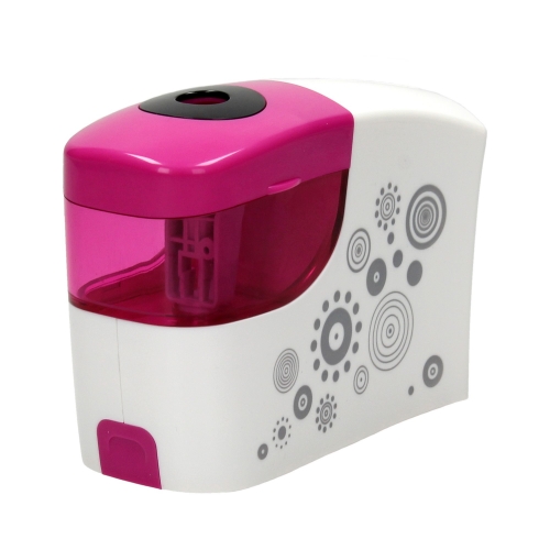 Temperówka na baterie różowo-biała KV900-RB Tetis_53867