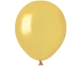 Balony metaliczne 13cm 100szt Złote Dorato Gemar