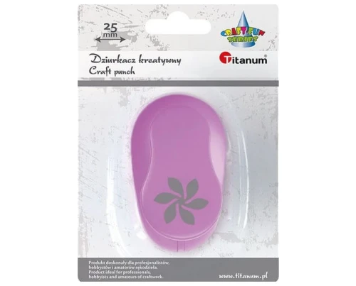 Dziurkacz kreatywny Kwiatek 25mm 418371 Titanum