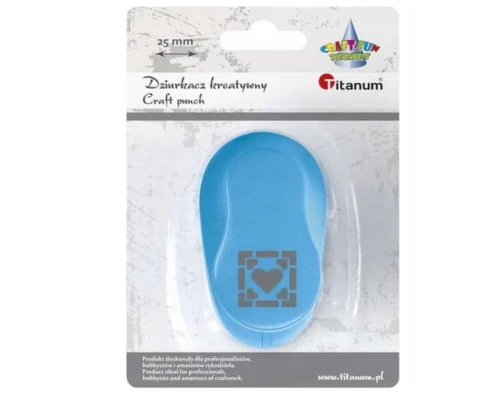 Dziurkacz kreatywny Serce 25mm 477958 Titanum
