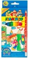 633106.jpgKredki ołówkowe Junior Flamingo 12 kolorów trójkątne Titanum