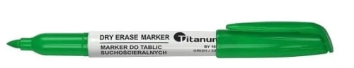 Marker do tablic suchościeralny SLIM zielony Titanum