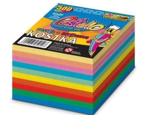 Kostka Nieklejona 500k 8,5 x 8,5 x 5,5 Pastel Pastello _53832