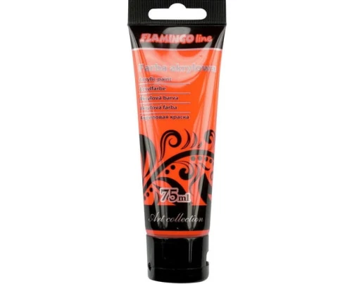 Farba akrylowa 75ml 103 fluo pomarańczowy Flamingo Titanum