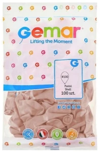 Balony pastelowe różowo/beżowe 100szt. Godan