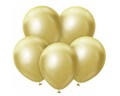 Balony "Beauty and Charm - platynowe" złote jasne 46cm 18" 5szt Godan_83084