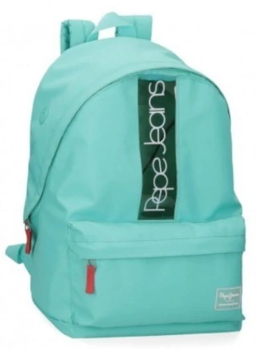Plecak 1zamek 1kieszeń 6072321 turkusowy 31x44x13 Pepe Jeans Cerda_83752