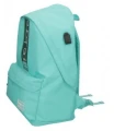 Plecak 1zamek 1kieszeń 6072321 turkusowy 31x44x13 Pepe Jeans Cerda_83750