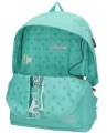 Plecak 1zamek 1kieszeń 6072321 turkusowy 31x44x13 Pepe Jeans Cerda_83751