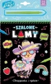 Zdrapywanka z rysikiem szalone lamy Aksjomat_83807