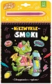 Zdrapywanka z rysikiem Niezwykłe smoki Aksjomat_83811