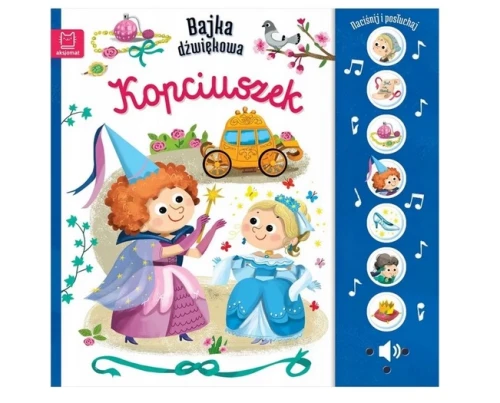 Bajka dźwiękowa dla najmłodszych Kopciuszek 0+ Aksjomat_83813