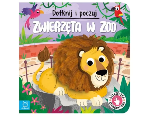 Książeczka sensoryczna Dotknij i poczuj Zwierzęta na łące Aksjomat
_83850