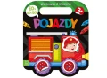 Kolorowanka z naklejkami Eo, eo, eo! Pojazdy. Aksjomat_83876