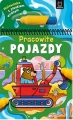 Malowanka z pisakiem wodnym pracowite pojazdy  Aksjomat_83904