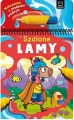 Malowanka z pisakiem wodnym szalone lamy  Aksjomat_83902