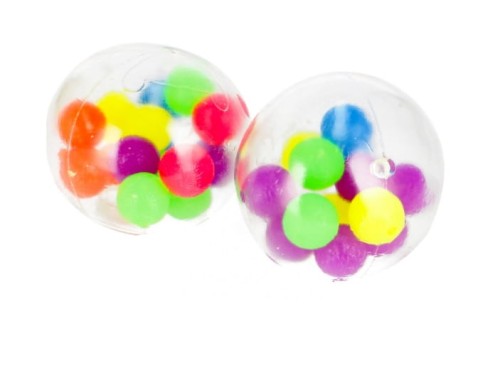 Piłka wyciskana Kulki 7cm 490315 Mega Creative_84048