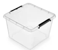 Pojemnik do przechowywania Moxom, 32l, transparentnyn Simple Box_84161