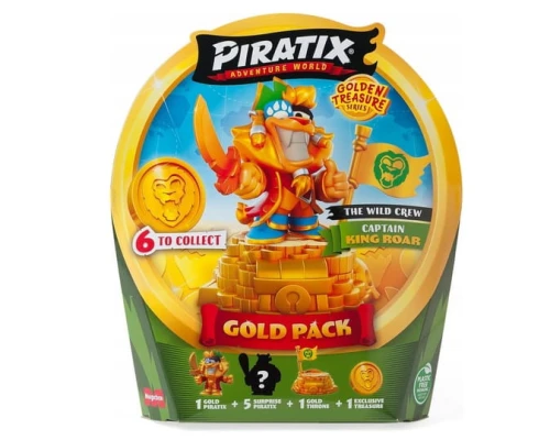 Piraci Golden Treasure Gold Pack Figurki Piratix_84221