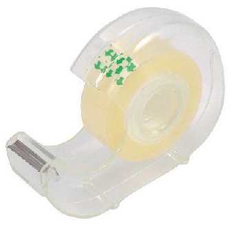 Taśma biurowa 19mm x 30m krystaliczna z podajnikiem Forpus _84292