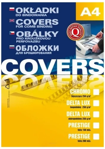 Okładka do Bindowania folia  A4 bezbarwna Argo_84397