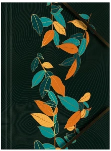 Teczka kartonowa lakierowana A4 z gumką narożną BT601-B1 Michalczyk i Prokop