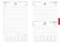 Terminarz dzienny Info A5 Zielony Kreska 2025r_84773