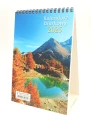 Kalendarz biurkowy pionowy 2025 Kreska _85545