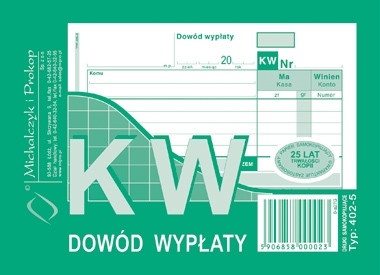 KW Dowód wpłaty A6 402-5 MP_23083