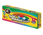 Farby plakatowe 12kol 20ml. AS