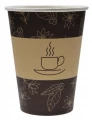 Kubki papierowe na kawę  EKO  bez plastiku 250ml 50 sztuk Love Nature_85606