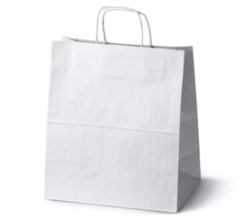 Torba papierowa z Uchem Biała 305x170x340_85645