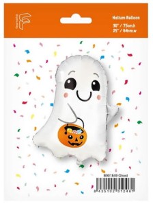 Balon foliowy Duszek z wiaderkiem 75x64cm Flexmetal