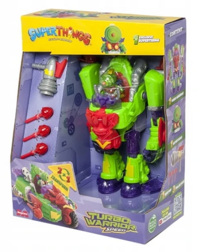 Superthings Zings Turbo Warrior Speed Figurka Magicbox_85710