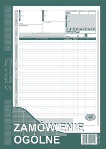 Zamówienie ogólne A4 332-1 MP