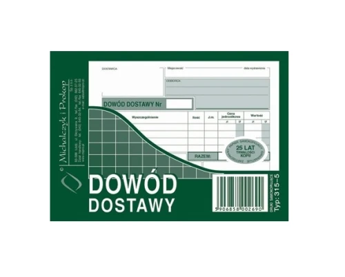 Dowód dostawy A6 315-5 MP_67701