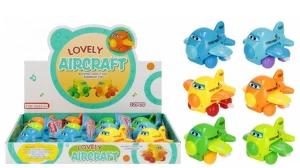 Zabawka nakręcany samolocik 8cm mix Mega Creative