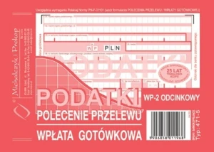 Polecenie przelewu- Podatki A6 471-5 MP