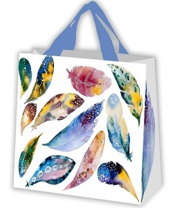 Torba wielokrotnego użytku Pióra 26x26x12cm Gam