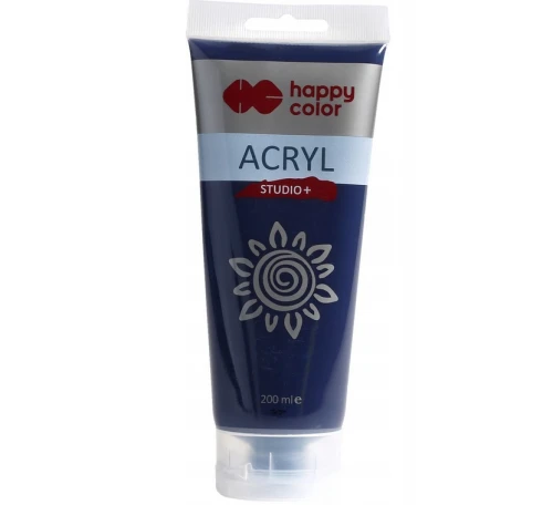 Farba akrylowa 200ml Indygo 73700200-37 Studio+ Happy Color_86175