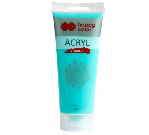 Farba akrylowa 200ml Turkusowy 73700200-39 Studio+ Happy Color_86182